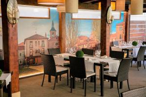 Restaurace v ubytování Hospedería Pax