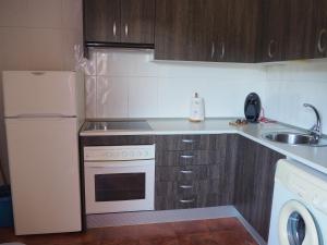 Kuchyň nebo kuchyňský kout v ubytování Apartamento Partara + 33 fotografií