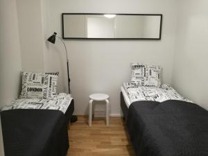 Postel nebo postele na pokoji v ubytování StarHomes Double lux 8