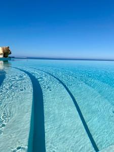 a view of the ocean from a boat in the water at Casamediterranea in Sperlonga