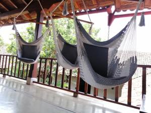 Hotel con Corazón Granada的阳台或露台