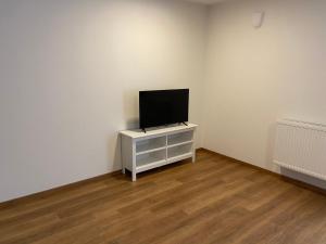 Μια τηλεόραση ή/και κέντρο ψυχαγωγίας στο Appartments Siegenburg