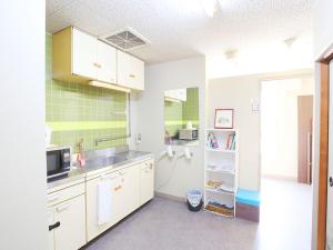 Kuchyň nebo kuchyňský kout v ubytování Hostel J Culture168