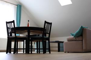 Posedenie v ubytovaní Apartmány v podhradí