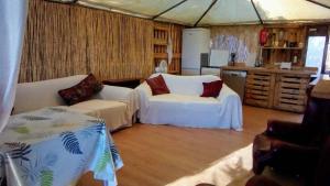 Ένα ή περισσότερα κρεβάτια σε δωμάτιο στο Treehouse ,Casa Arbol, with Spa