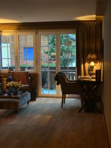 Posezení v ubytování Chalet Bull Zermatt