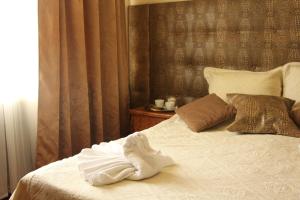 
Кровать или кровати в номере Hotel Strogino Expo
