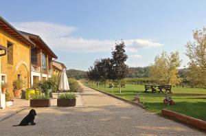 O grădină în afara Agriturismo Corte Patrizia