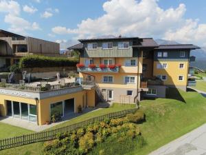 an aerial view of a house at Apparthotel Bliem in Schladming