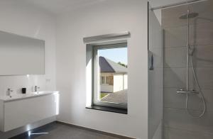 Koupelna v ubytování Le Merle - Bois-de-Villers + 13 fotografií