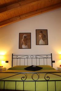 Katil atau katil-katil dalam bilik di B&B Le Muse