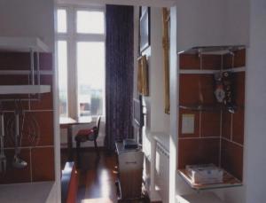 Kylpyhuone majoituspaikassa Au Soleil Couchant