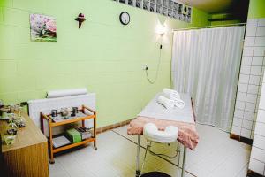 Spaa ja/või tervisekeskus majutusasutuses Hotel Gong