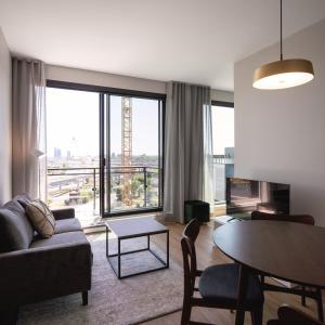 Posezení v ubytování Griffintown Hôtel