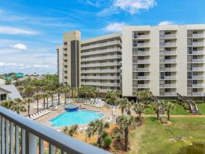 a balcony view of a resort with a swimming pool at Mainsail II in Destin