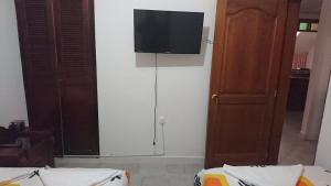 TV a/nebo společenská místnost v ubytování Rosita 3