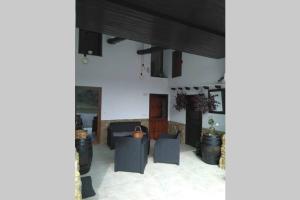 A seating area at El llagar - Sagasta Rural Oviedo