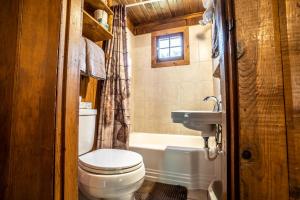 Koupelna v ubytování Colorado Bear Creek Cabins