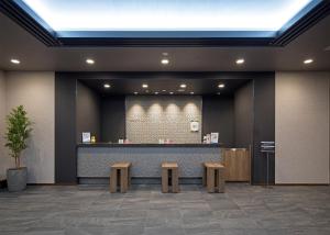 Vstupní hala nebo recepce v ubytování Hotel Route-Inn Hamada Ekimae + 31 fotografií