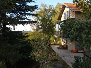 Κήπος έξω από το Lodging Vidmar
