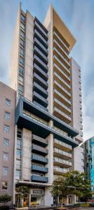 Budova, kde se aparthotel nachází