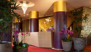 The lobby or reception area at Bohemia Suites & Spa - Adults Only