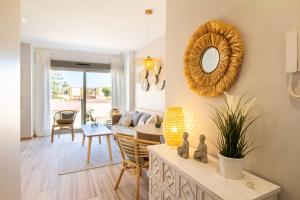 Posezení v ubytování Huelin Suites