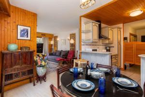 Kuchyň nebo kuchyňský kout v ubytování Le Brevent apartment -Chamonix All Year