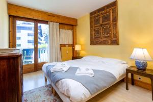 Gulta vai gultas numurā naktsmītnē Le Brevent apartment -Chamonix All Year