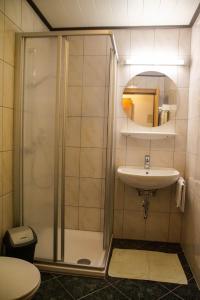 Koupelna v ubytování Appartement Winkler