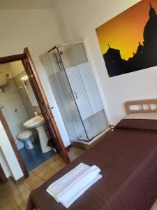 Kúpeľňa v ubytovaní Domus Getsemani