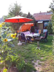 Zahrada ubytování Ferienhaus Krähmer
