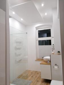 Koupelna v ubytování Apartament KurOrt Gaja