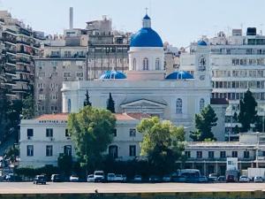 A general view of Pireusz or a view of the city taken from Az apartmant