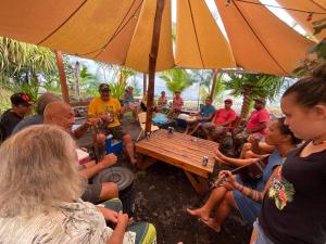 Majutusasutuse Manomano Lodge külastajad