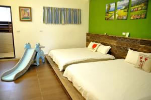 Ein Bett oder Betten in einem Zimmer der Unterkunft D3 Classic BNB