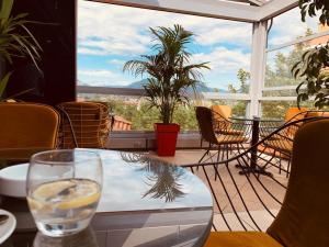 Balkón nebo terasa v ubytování Hotel Relax