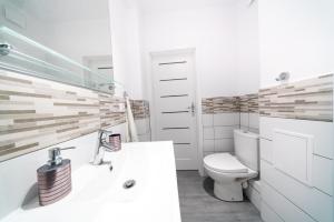 Kúpeľňa v ubytovaní Apartament Blue Sea Gdynia