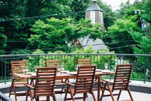 Zahrada ubytování HOTEL KARUIZAWA CROSS
