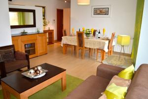 Dapur atau dapur kecil di Parasol Appartment