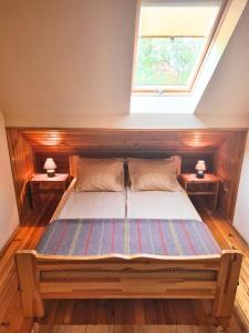 Cama o camas de una habitación en Kunči