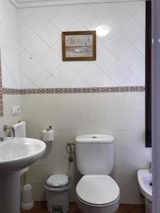 Koupelna v ubytování Casa El Parque + 6 fotografií