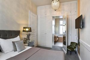Posteľ alebo postele v izbe v ubytovaní 6 rooms