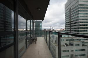 Balkón nebo terasa v ubytování Platinum Towers Hotel Apartments