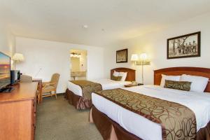 
Ein Bett oder Betten in einem Zimmer der Unterkunft Bryce View Lodge Part of the Ruby's Inn Resort
