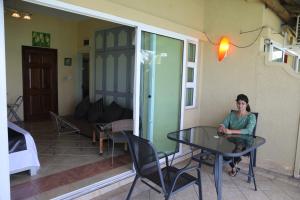 Un patio sau altă zonă în aer liber la Oceanic Villa