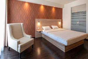 Cama ou camas em um quarto em Star G Hotel Premium München Domagkstraße