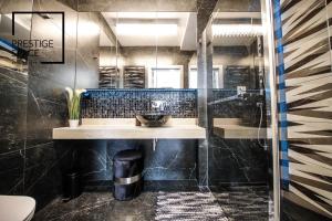 Kúpeľňa v ubytovaní Luksusowy apartament z tarasem