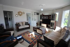 Posezení v ubytování Dalyan Villa Pervin