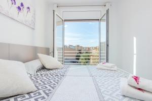 Posteľ alebo postele v izbe v ubytovaní Apart-rent Apartment Gran reserva 0076